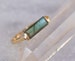 Rainbow Labradorite Ring ~ Rectangular Stone~ Gemstone ~ Natural ~ 18k Gold Plated ~ Jewelry ~ Handmade ~ February Birthstone ~ MR161 