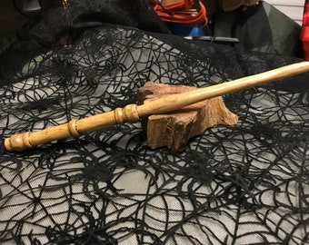 Bacchetta magica in legno di biancospino