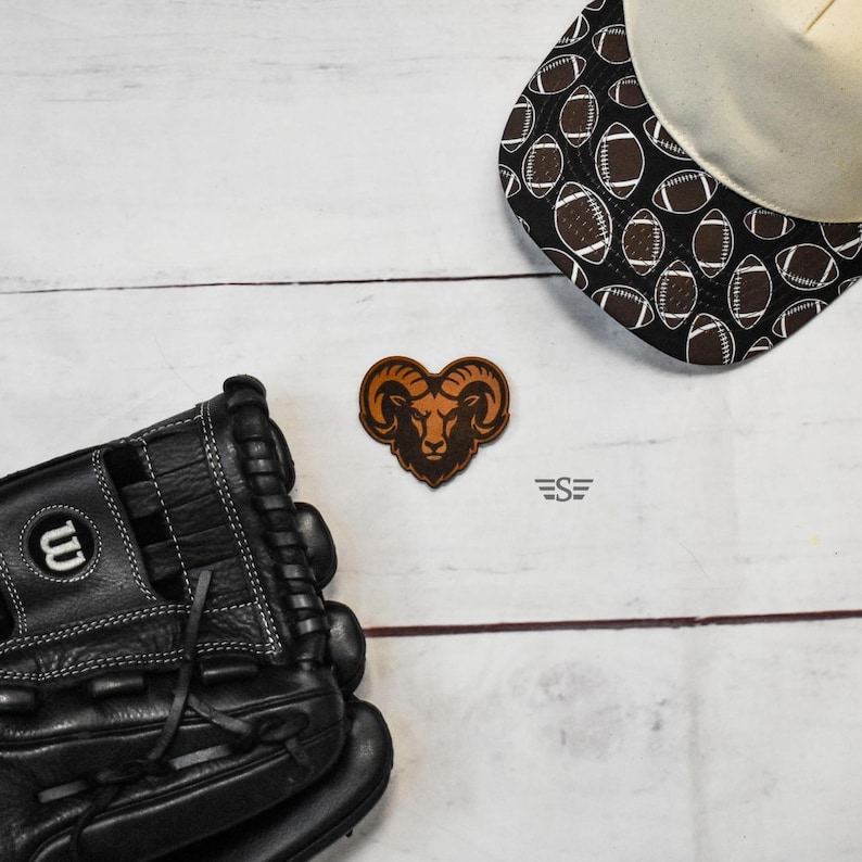 Ram Leather Patch (Patch Only) image 1