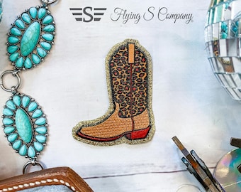 Leopard Boot Patch (Patch ONLY)