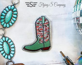 Duck Camo Boot Patch (Patch ONLY)
