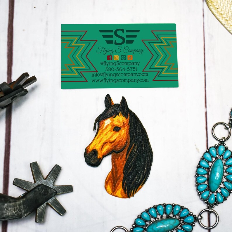 Buckskin horse patch, Western horse patch, Horse head patch, Iron on horse patch, Sew on hat patch, Western hat accessory, Ranch style patch, Cowboy patch, Cowgirl patch, Rodeo patch, Horse lover gift, Equine patch, Western embroidery patch