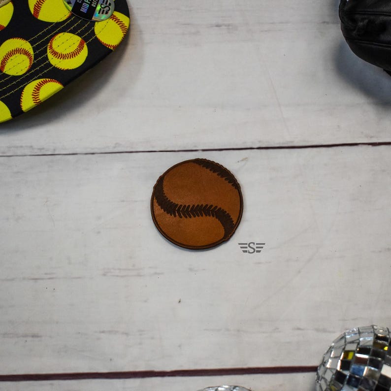 Baseball Leather Patch (Patch Only) image 1