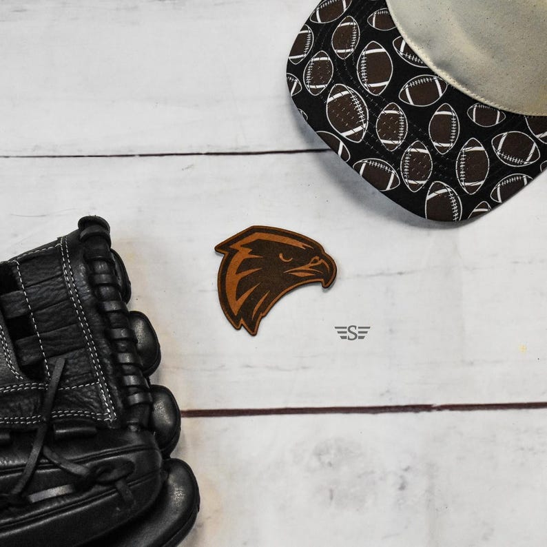 Falcon Leather Patch (Patch Only) image 1