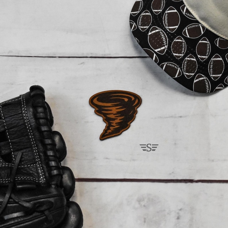 Tornado Leather Patch (Patch Only) image 1