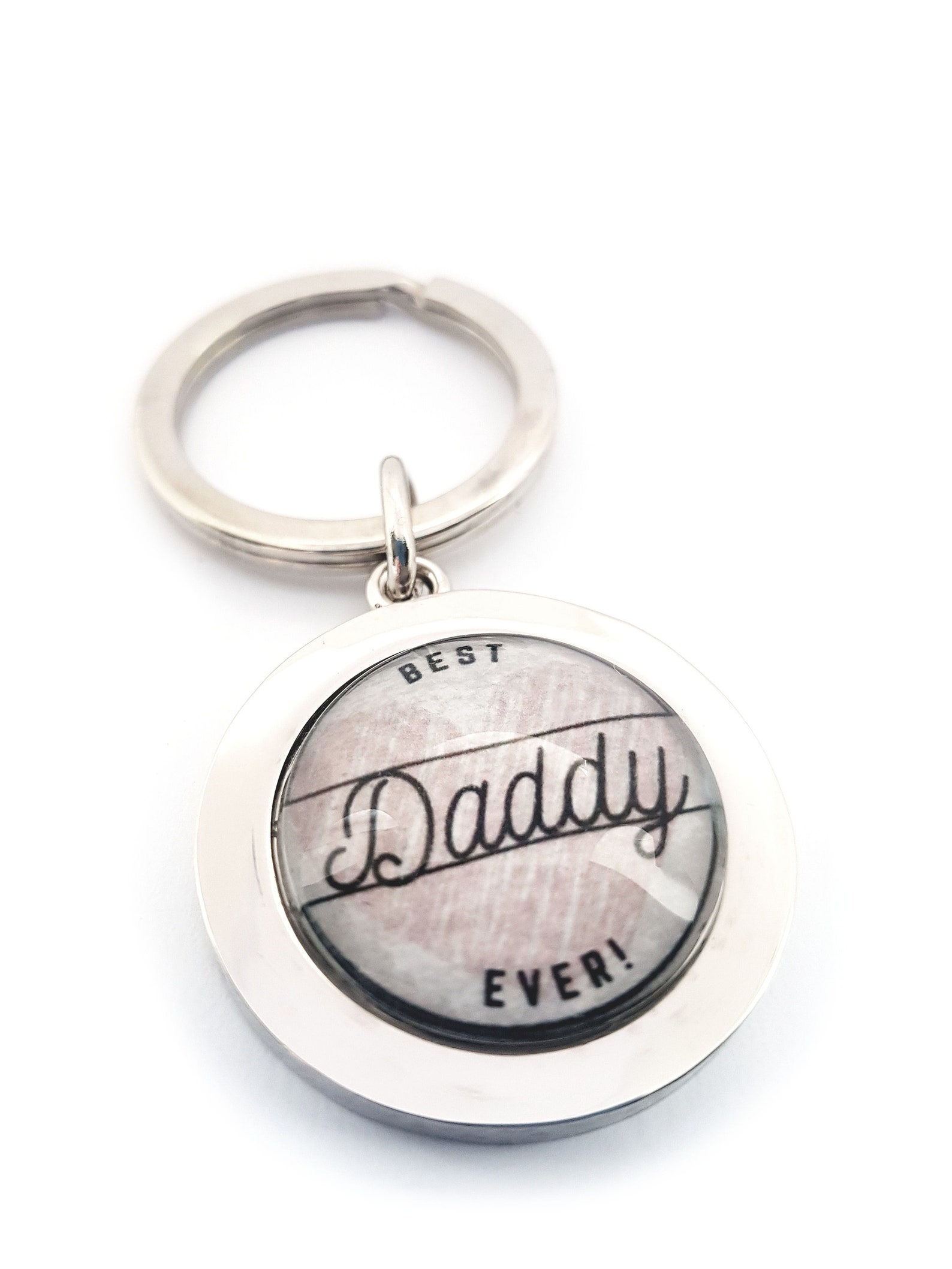 Daddy keyring resin keyring gifts for him Daddy gift best Etsy