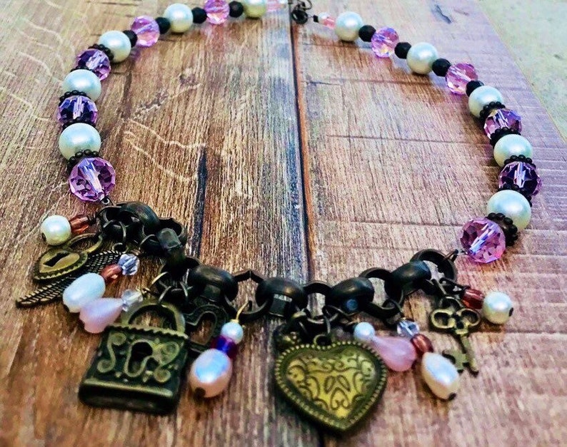 Beaded Necklace Golden Wishes
