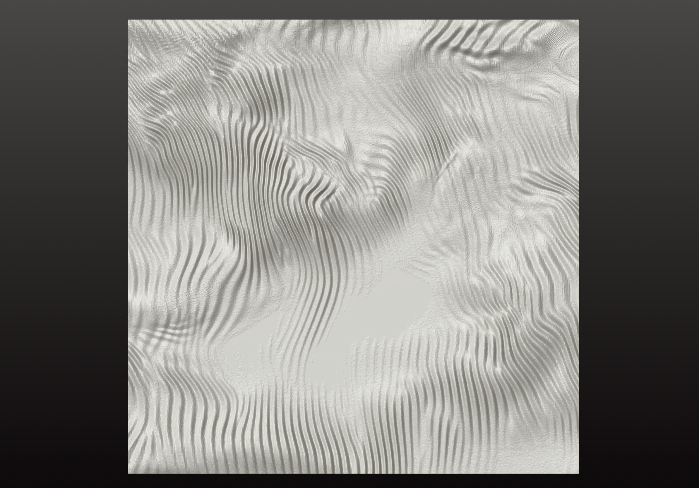 Wave 3D Wall Art Panel STL File – 3D CNC Router Relief Texture for ...