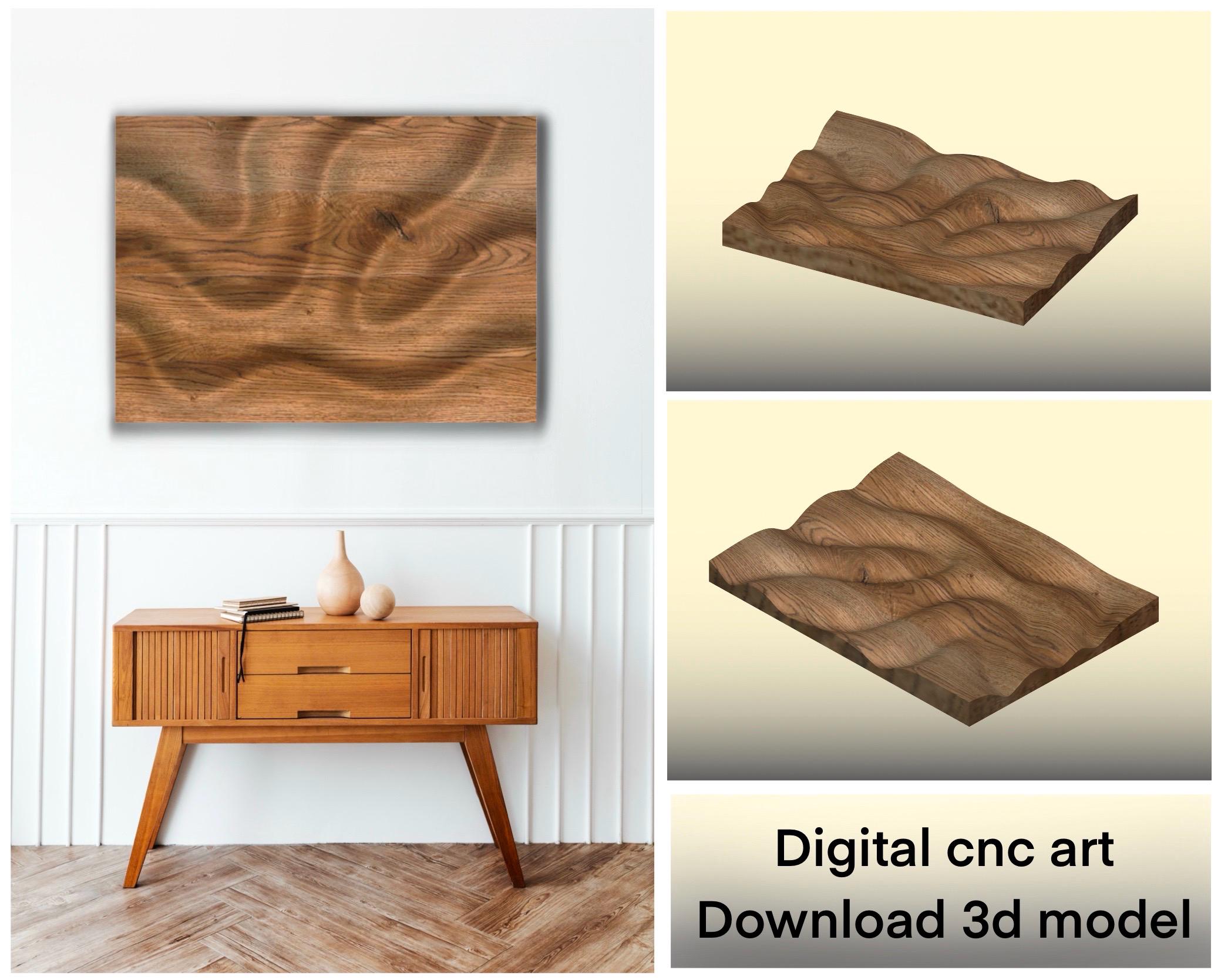 Wave wood wall sculpture - Etsy 日本
