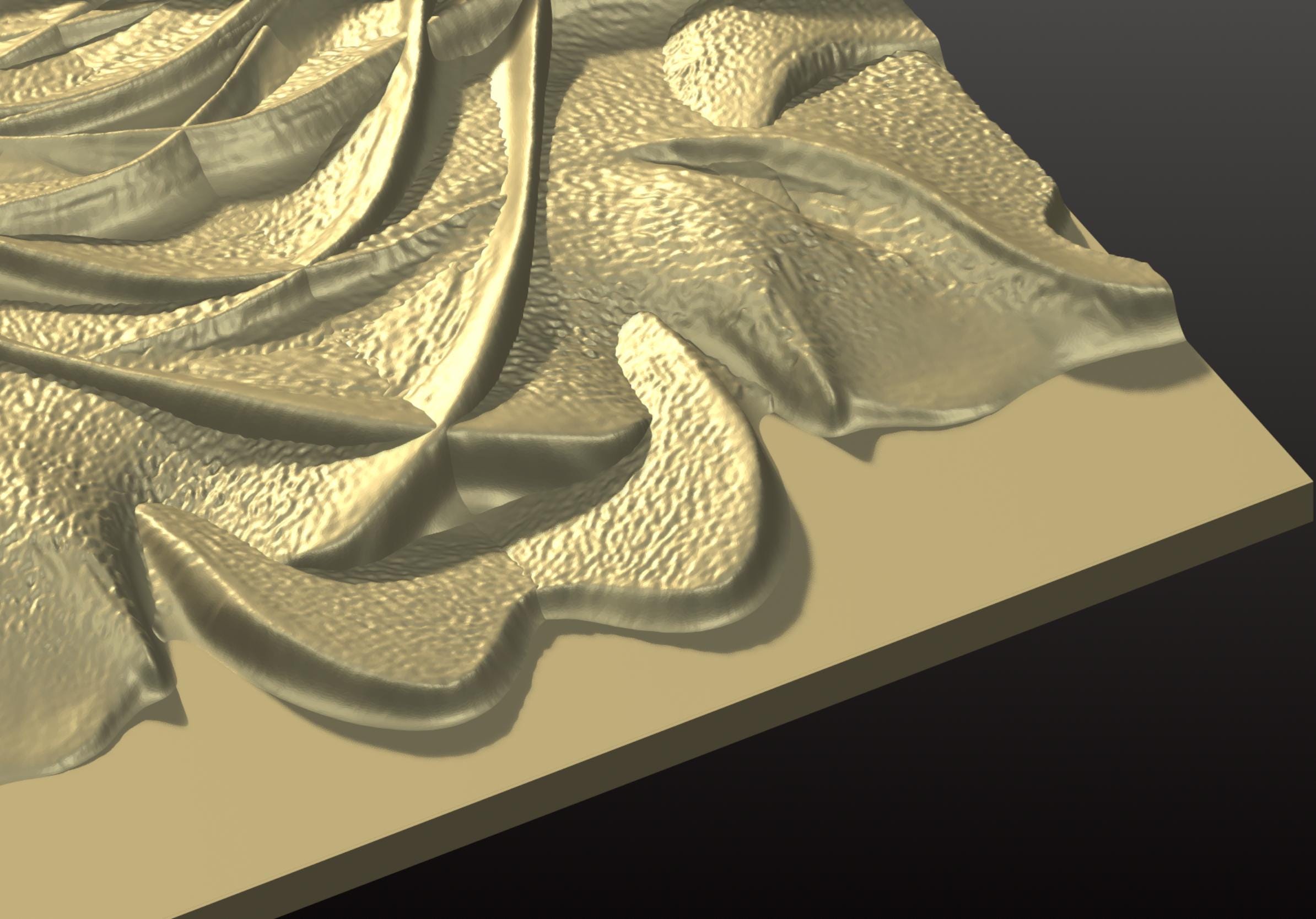 Decorative 3D Panel STL for Cabinet Doors and Wall Art | Modern Relief ...