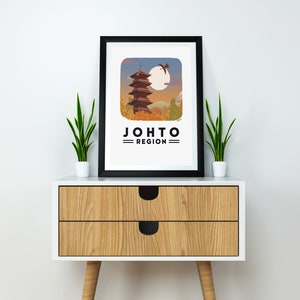 Johto - Travel Poster