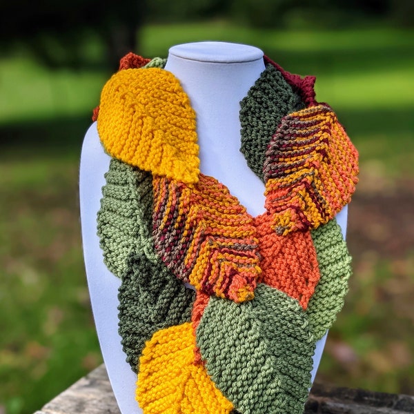 Autumn Leaves Scarf III