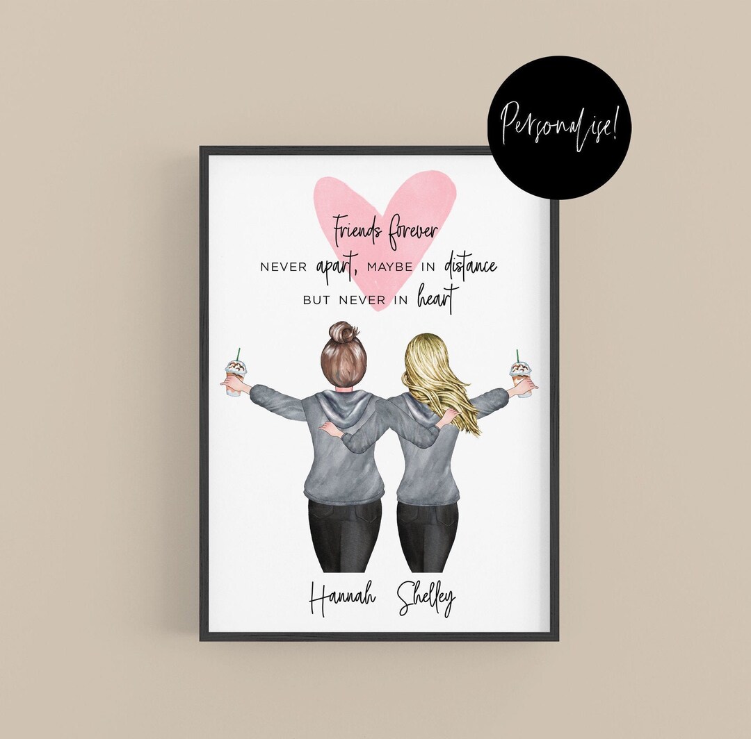 Best Friend Gift Friend Gift Personalised Gift Personalised Etsy