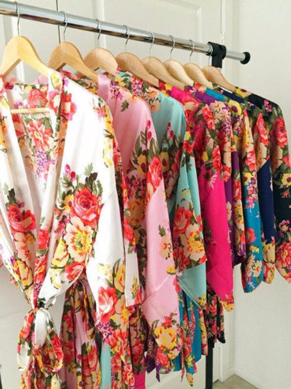 bridesmaid kimonos uk