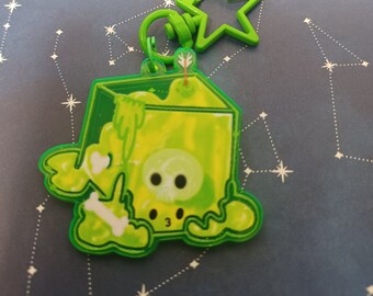 Slime Cube Keychain