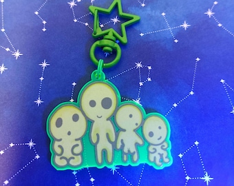 Forest Spirit Glow Keychain