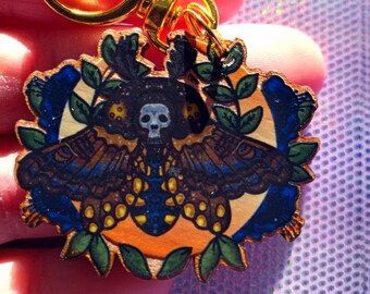 Death Hawkmoth Charm