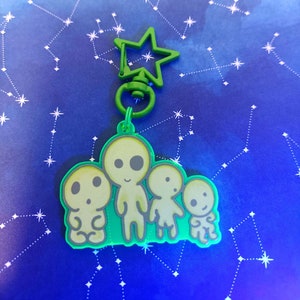 Forest Spirit Glow Keychain