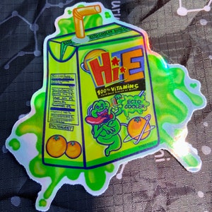 90’s Juice Box Sticker