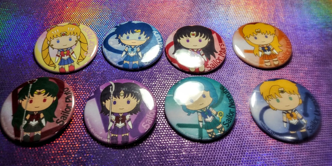 Anime Buttons 1 - Etsy