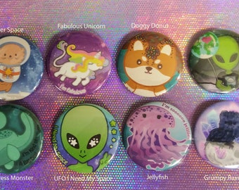 Cute Animal Buttons