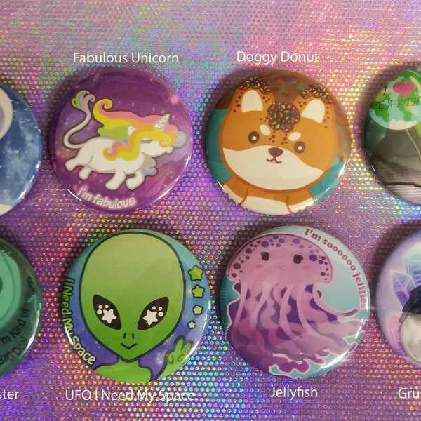 Cute Animal Buttons