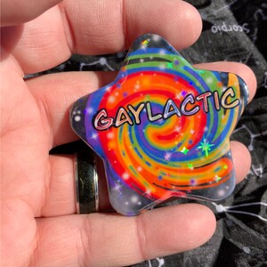 LGBTQ Pride Star Buttons