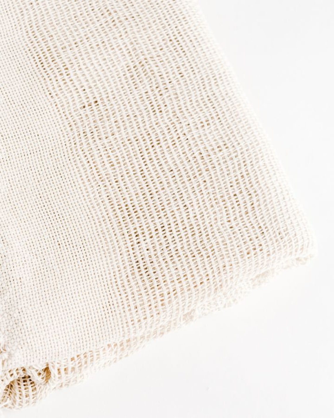 COTTON THROW BLANKET // Open Weave // Handmade in Zambia Etsy