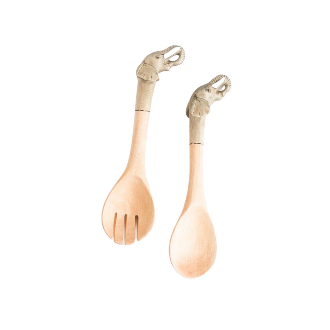 ELEPHANT SALAD SERVERS Etsy