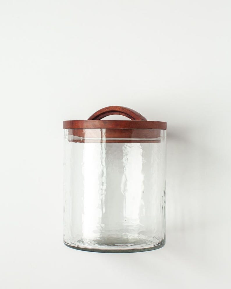 AcaciaCreationsCo Glass Canister