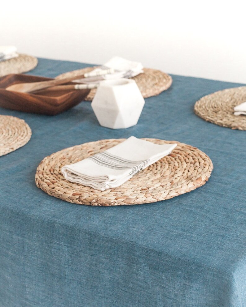 Water Hyacinth Charger Placemat Woven in Vietnam Etsy