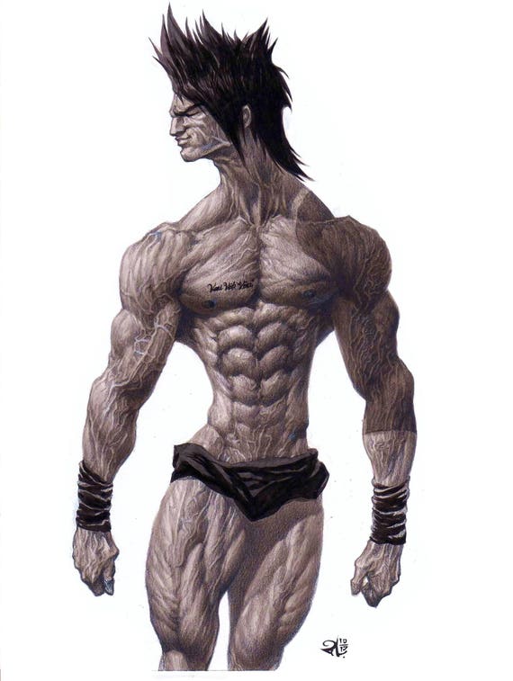 Zyzz стойка