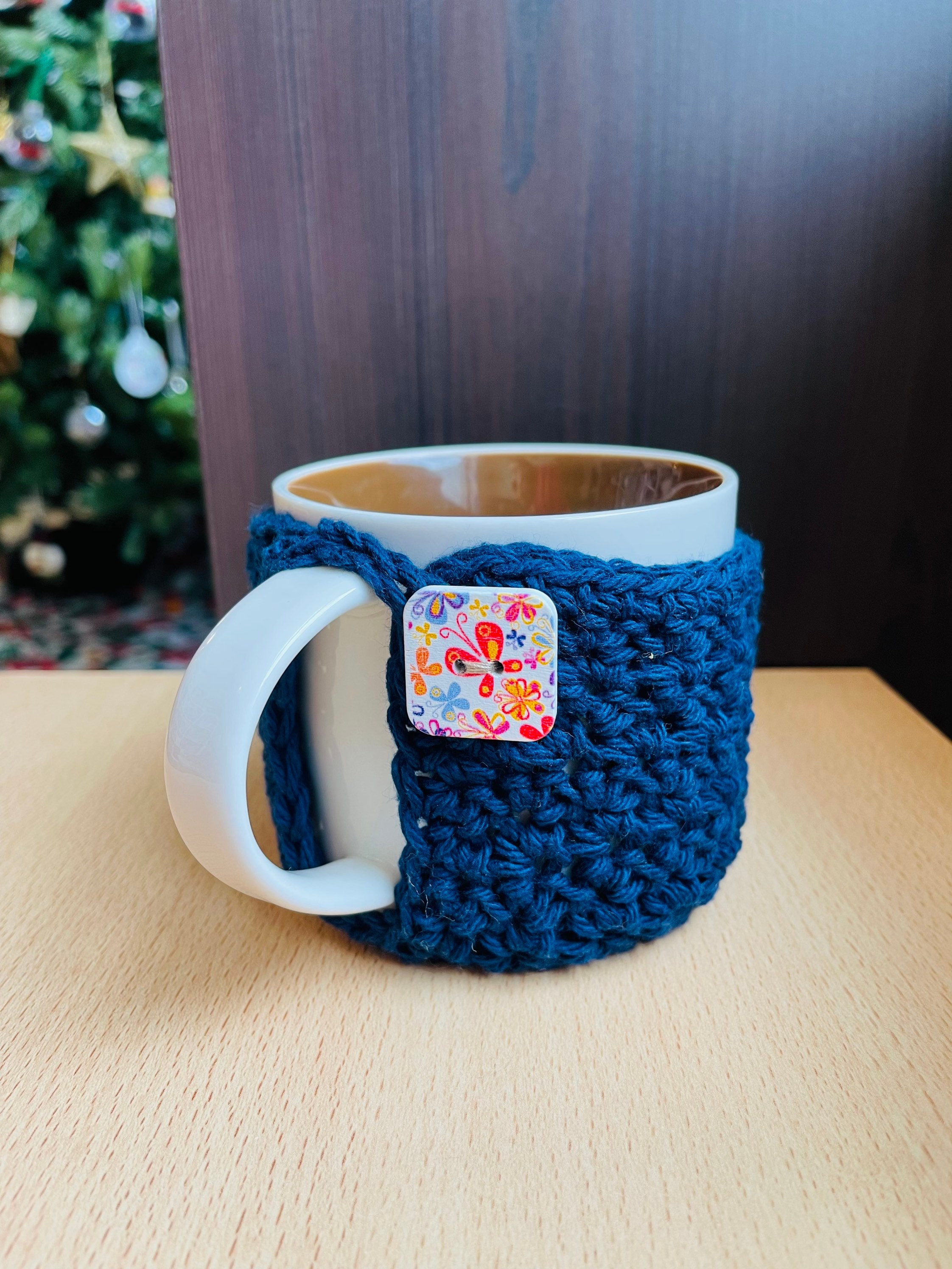 Mug Cozy Crochet Mug Wrap Mug Warmer Farmhouse Coffee Cozy Tea