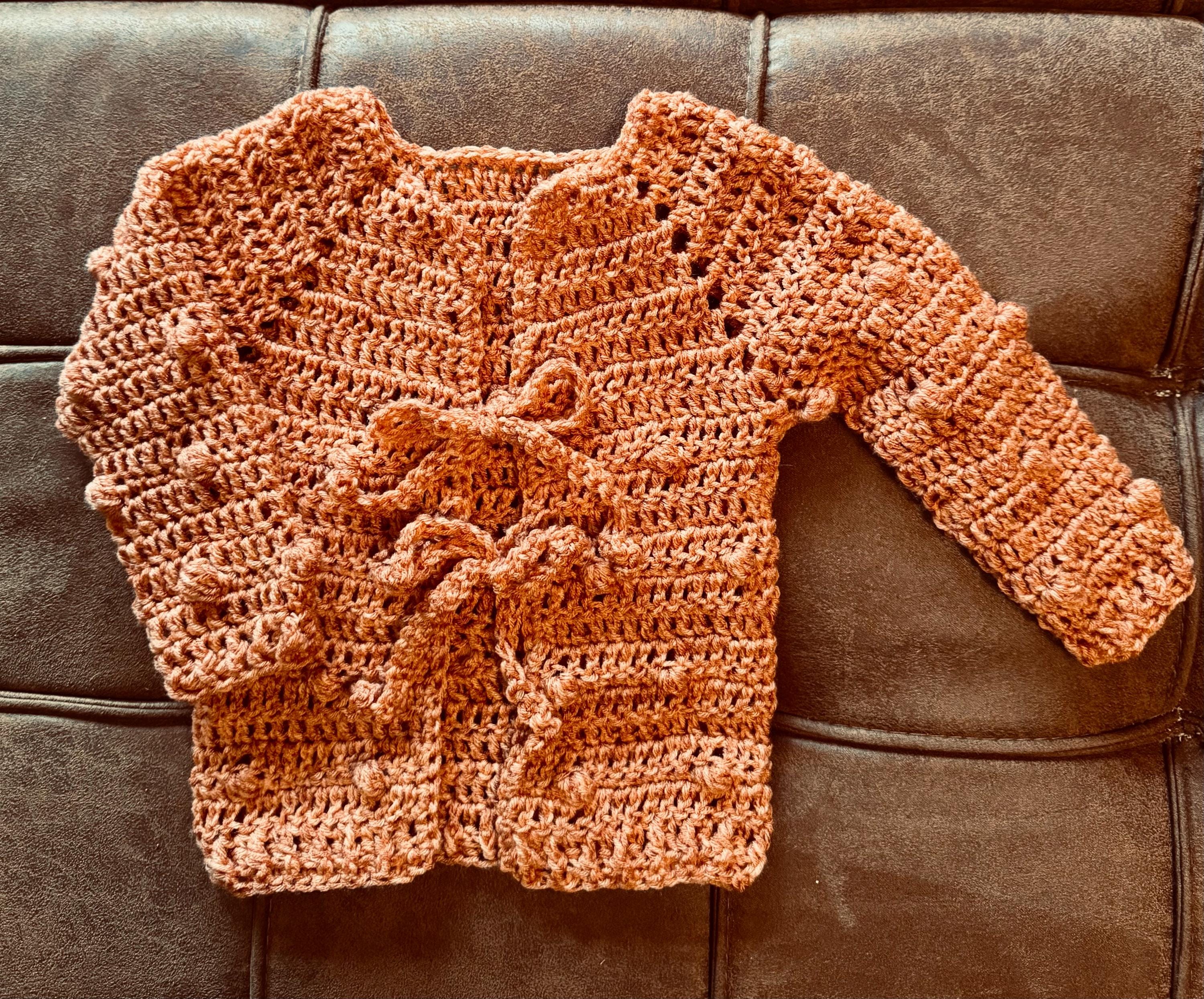 30 Crochet Baby Clothes Bonnets, Booties, Blankets, and Cardigans 21 Crochet Baby Cardigan