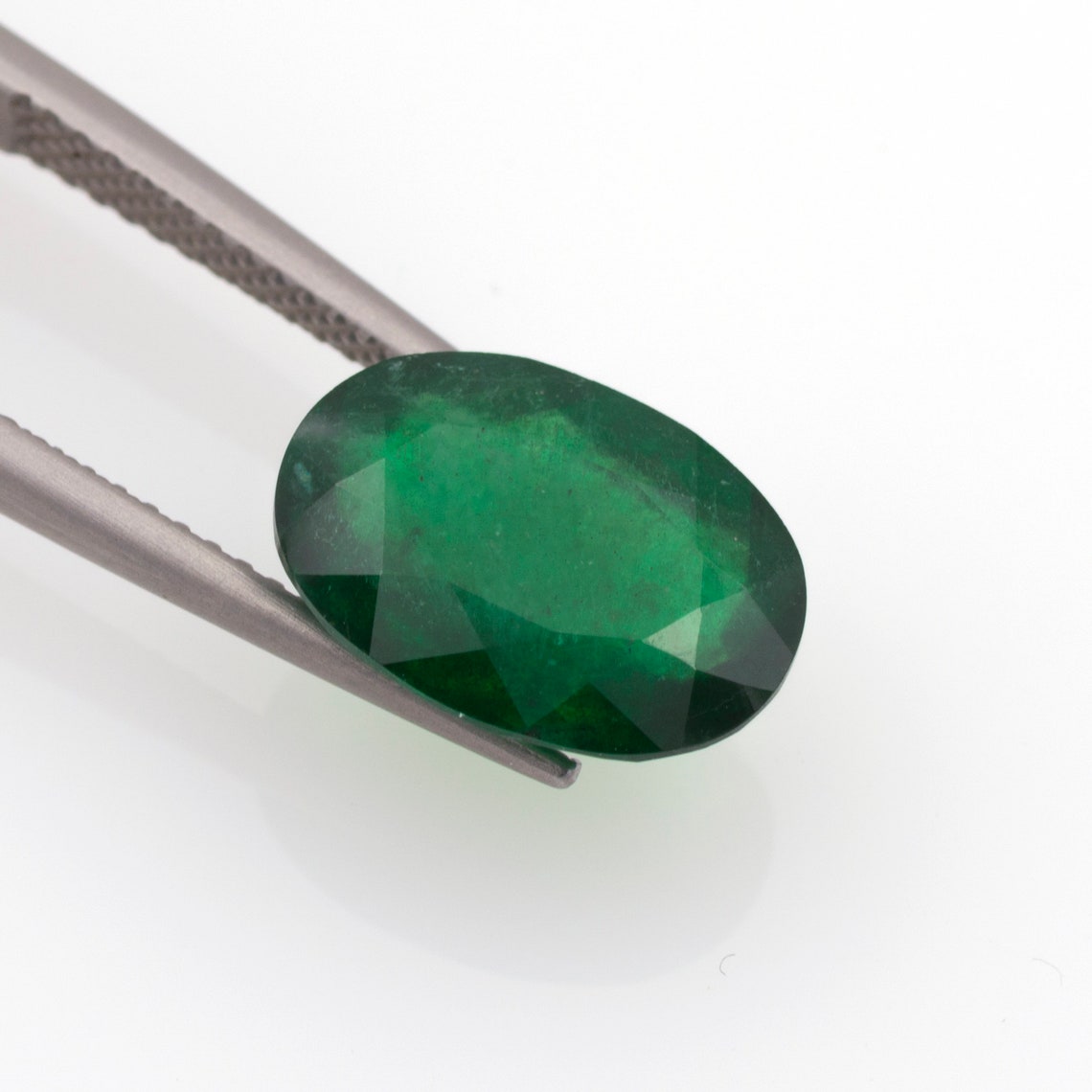 Natural dark bluish green emerald of 3.42 ct. Measurements Etsy