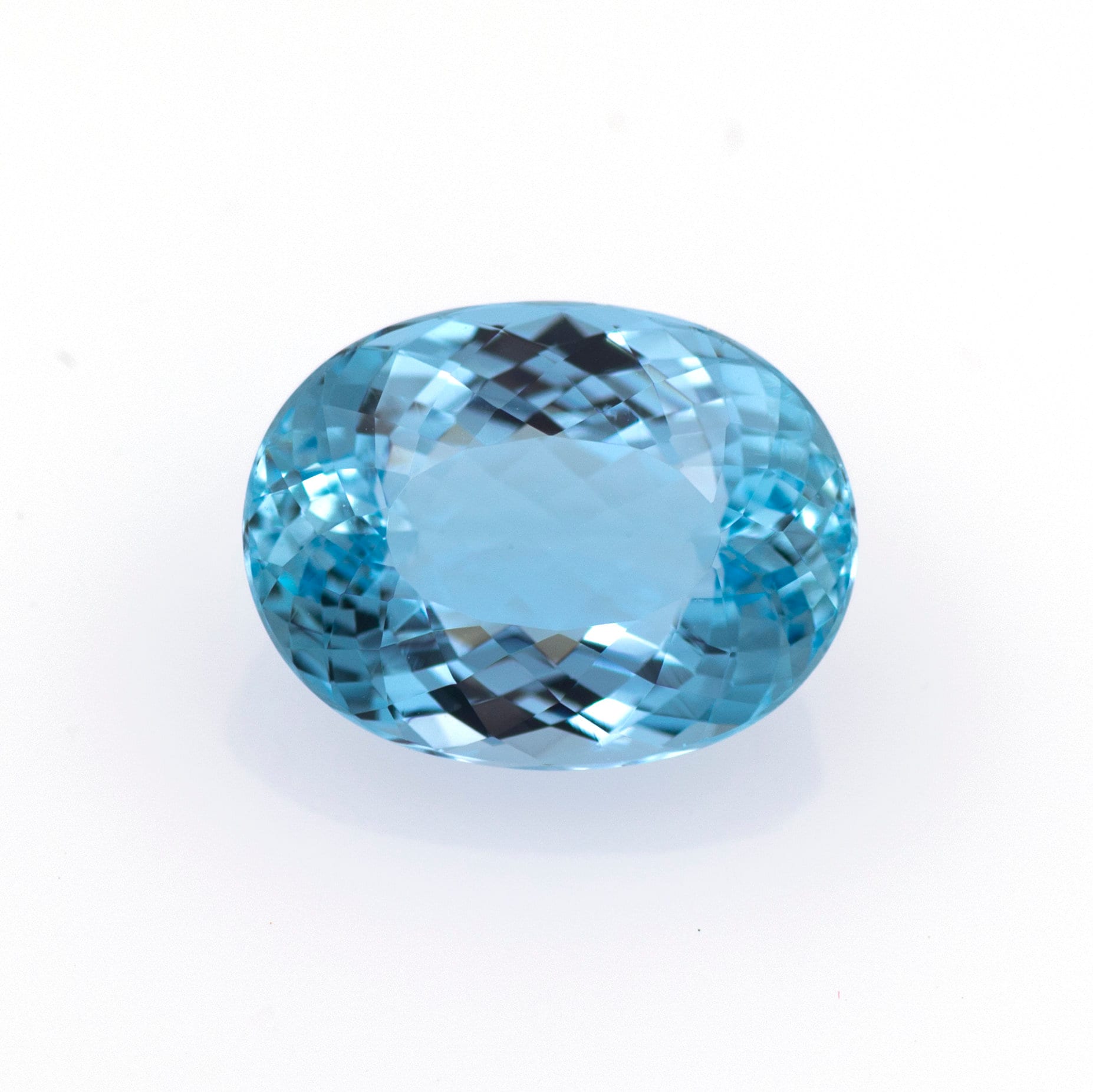 Aquamarine blue pointdop