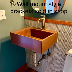 Concrete Vessel Sink size Medium