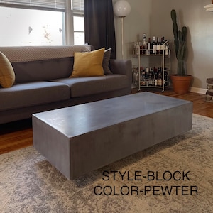 CUSTOM Concrete Furniture (PLEASE Read description)