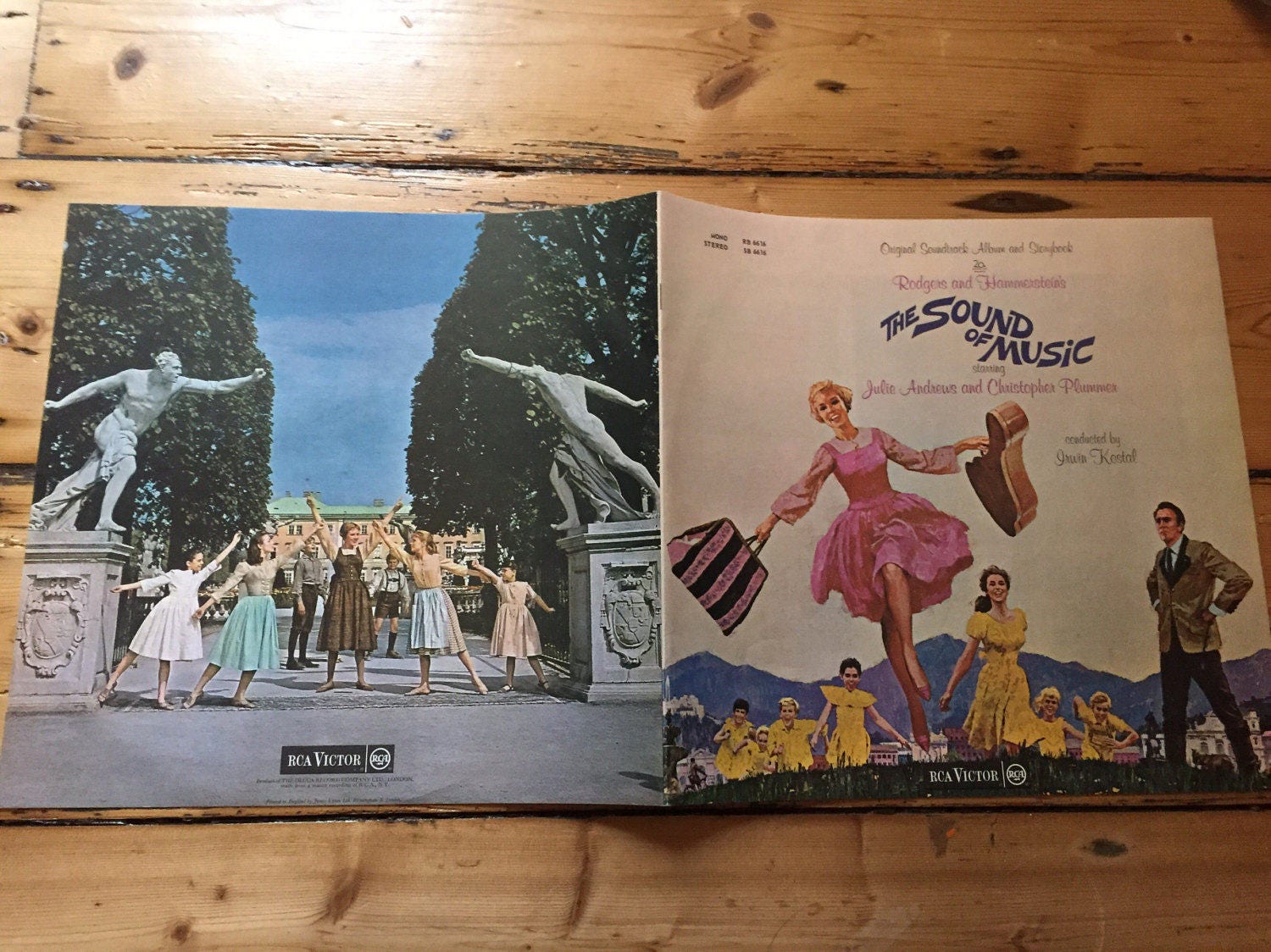 The Sound of Music - Original Soundtrack - Vinyl (julie Andrews / Christopher  Plummer) - Etsy, image size:1500x1124