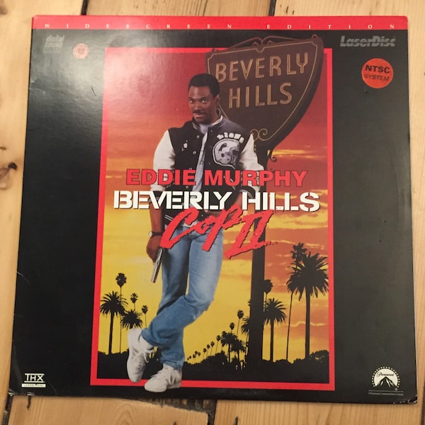 Beverly Hills Cop II - NTSC Laserdisc LD (Eddie Murphy)