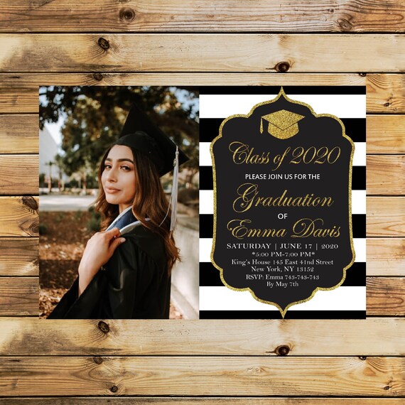 Graduation Invitation College Graduation Invitation Class of | Etsy