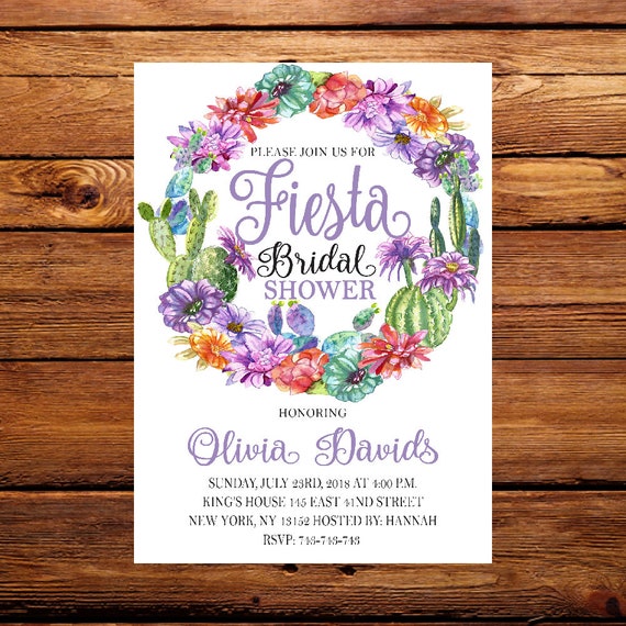 fiesta bridal shower invitation printable fiesta bridal etsy fiesta bridal shower invitations