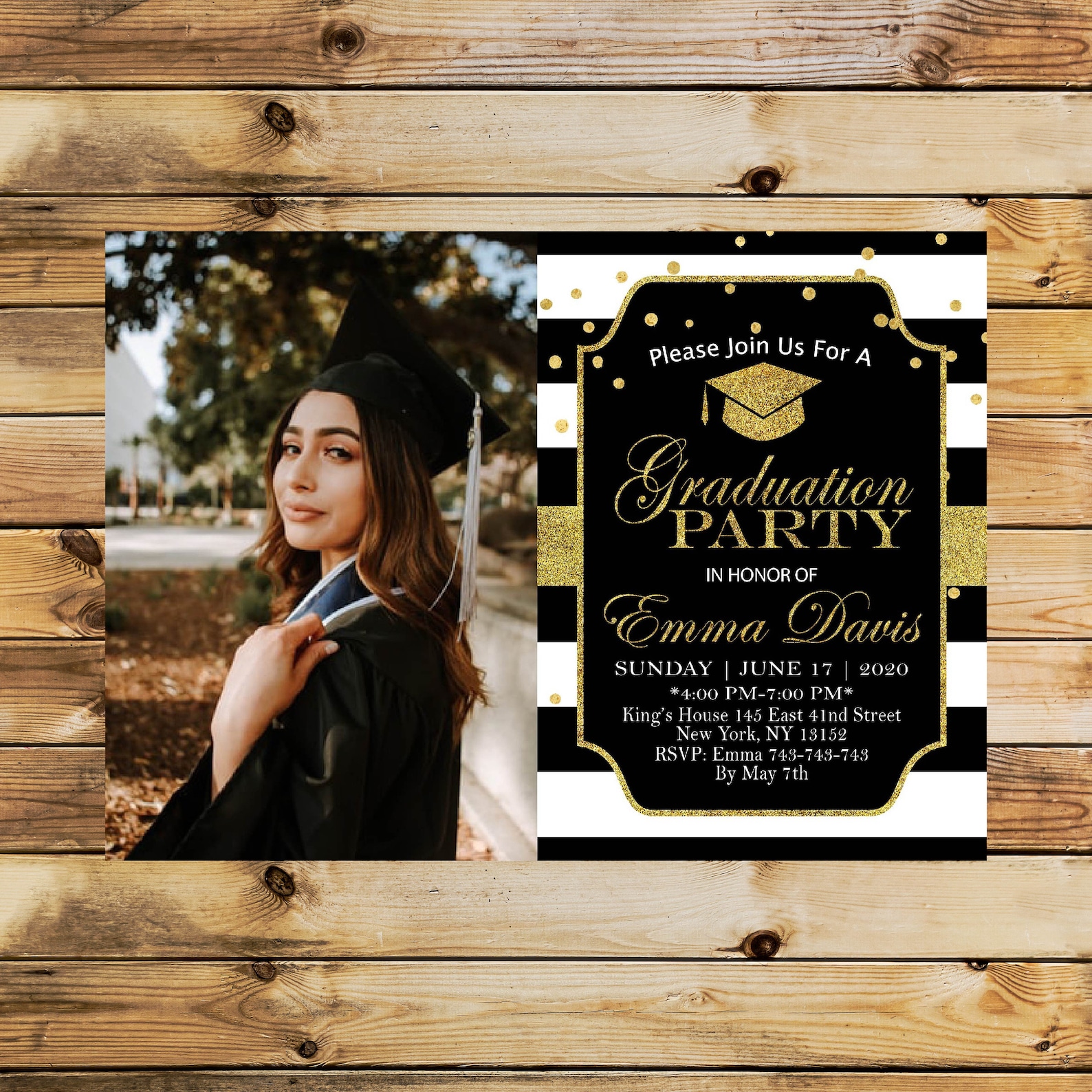 Invitation de graduation invitation de graduation Etsy