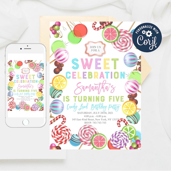 Candy Template Candy Flyer Flyer Graphics, Designs & Templates