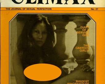 Vintage Adult Magazine. CLIMAX Numbe 27