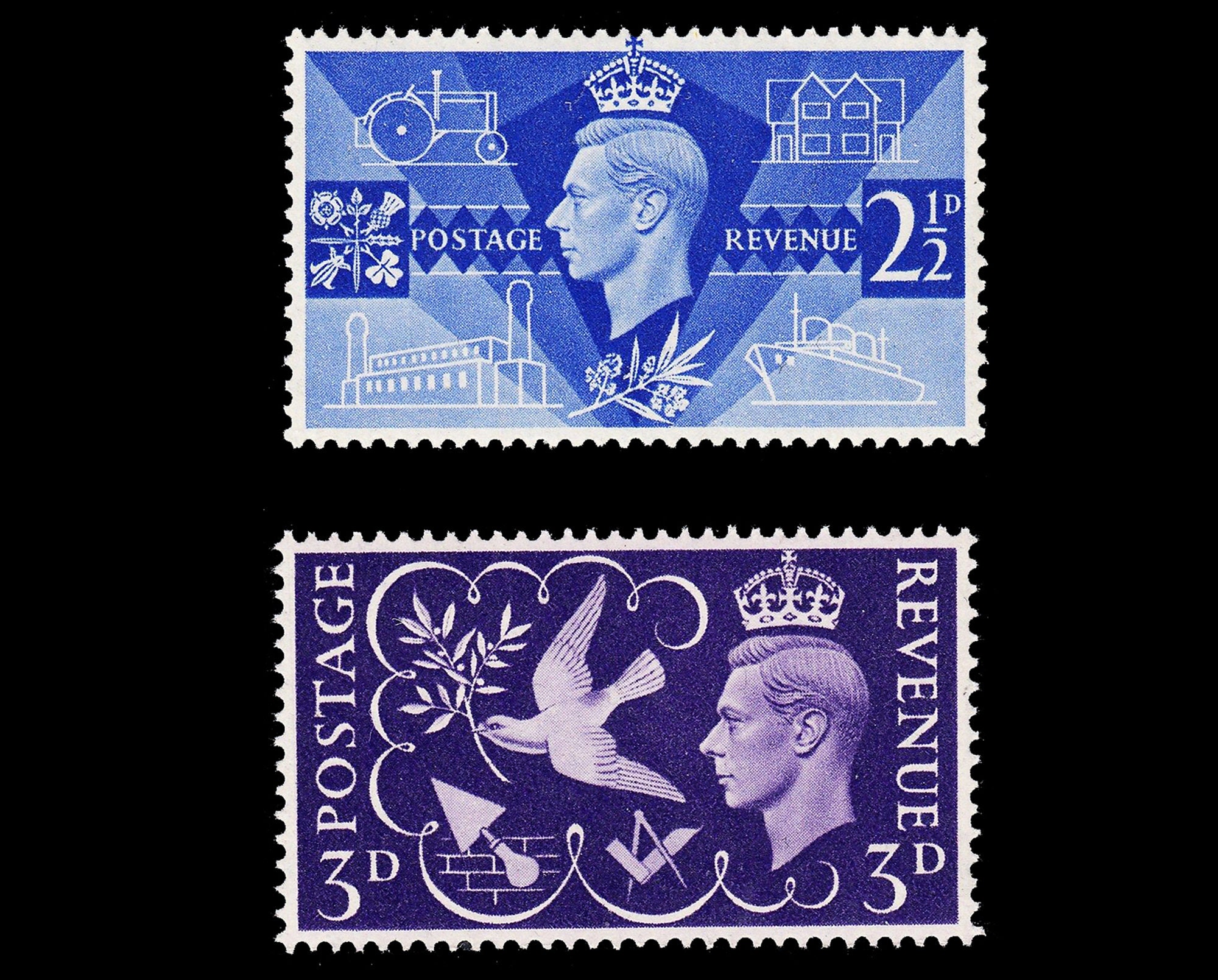 1945年の切手 - Etsy 日本