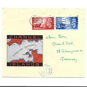 Great Britain FDC 1948 Channel Islands Liberation issue on illustrated first day cover cancelled Guernsey 10 MAY 1948.Collect British stamps