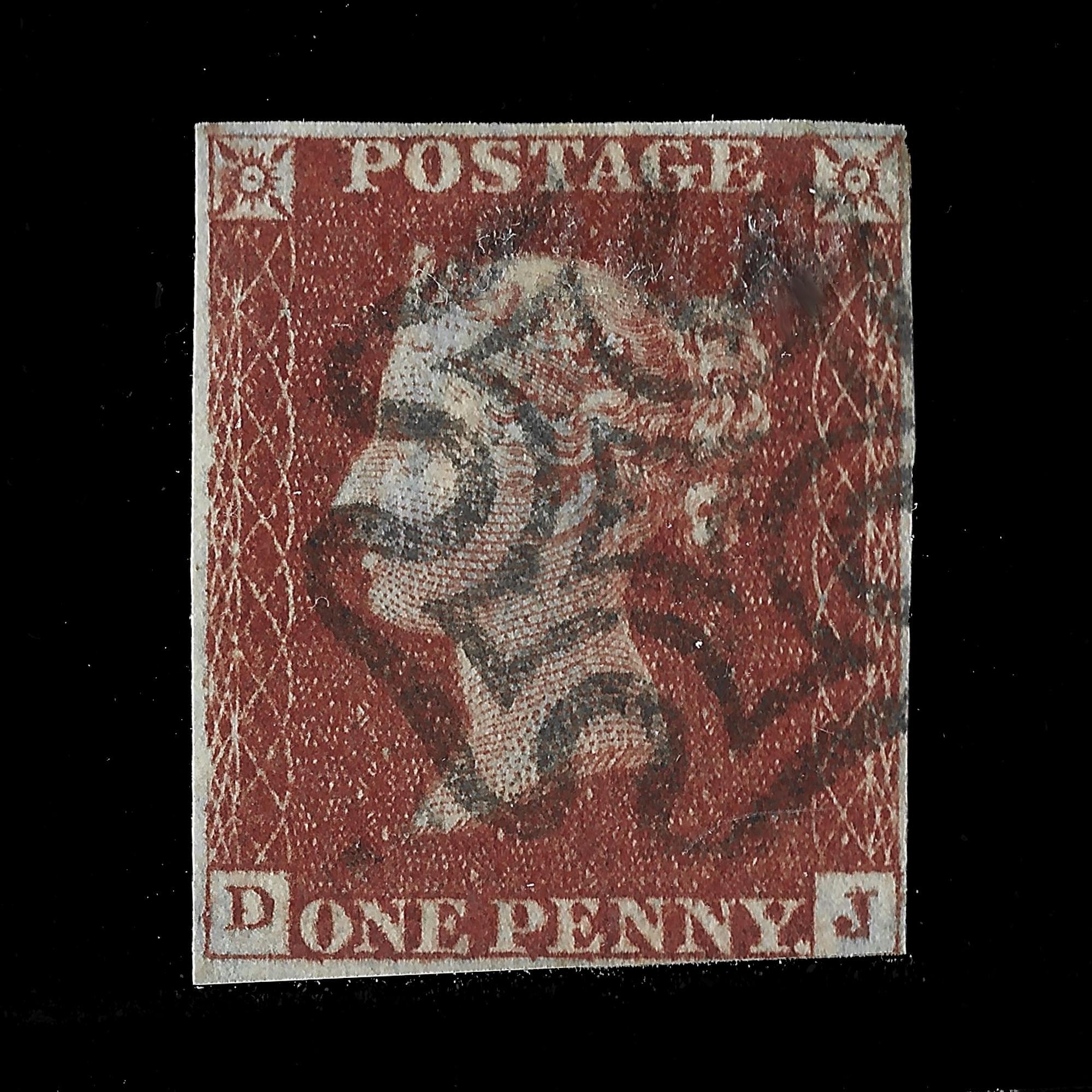 イギリス切手 1864年 レッドペニー切手 まとめ売り イギリス 1841 年 1