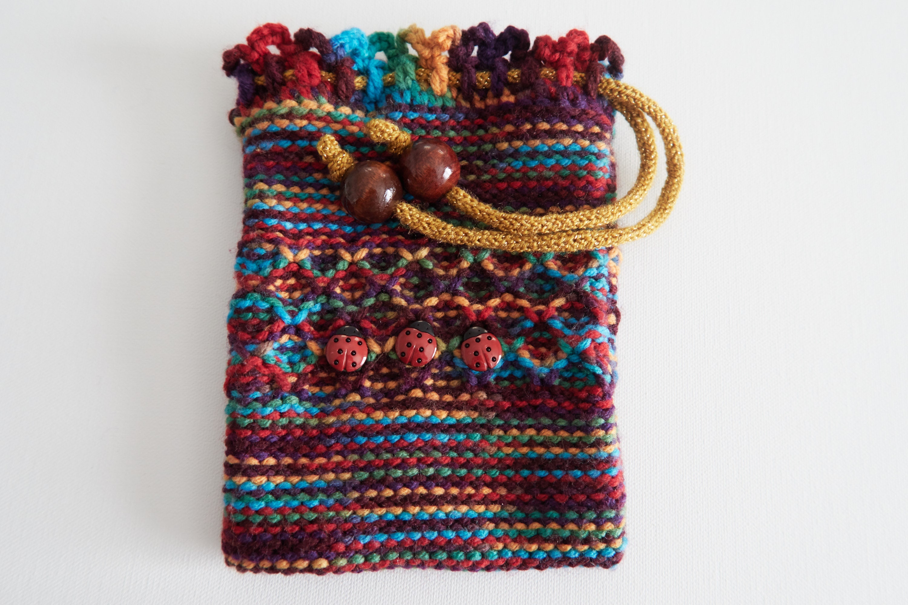 Pochette de luxe pour cartes de tarot de style poche