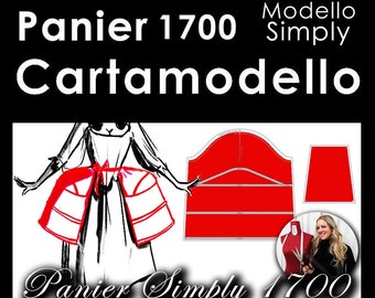 Cartamodello Panier 1700 in PDF (modello Simply)